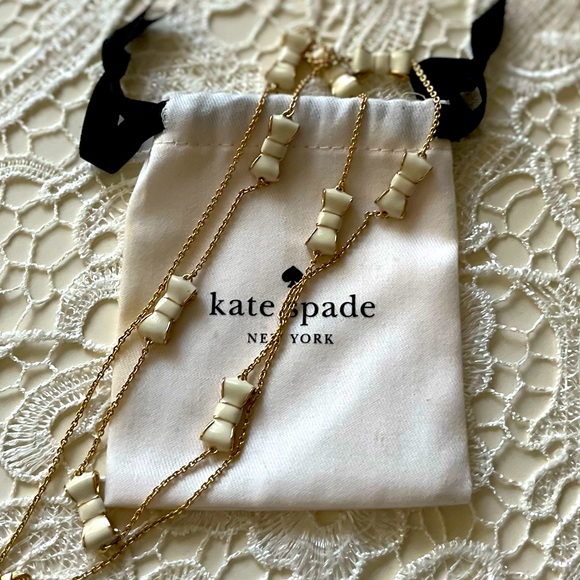 Kate Spade Take a Bow Necklace - Picture 1 of 9